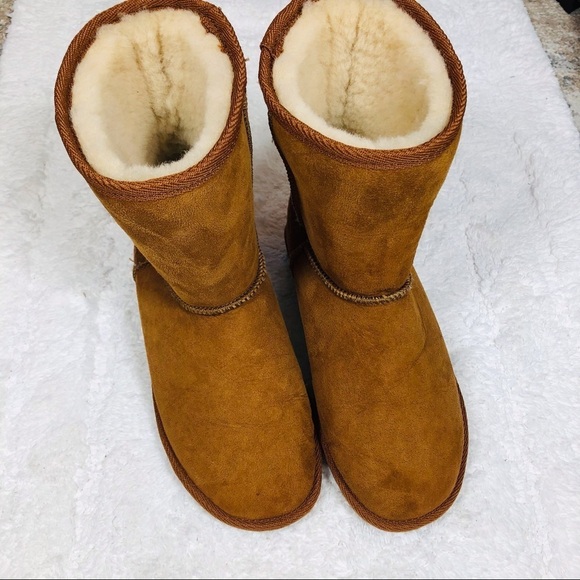 🔥 Australia Warmbat brown Kangaroo booties sz6 NEW - Picture 3 of 6